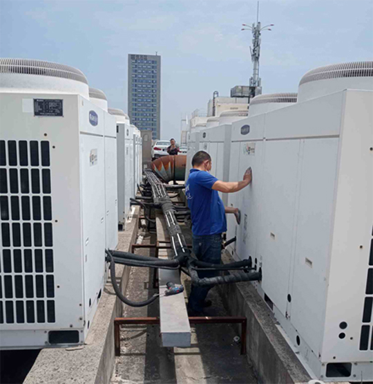 红河中央空调制热和不制冷系统维修方法